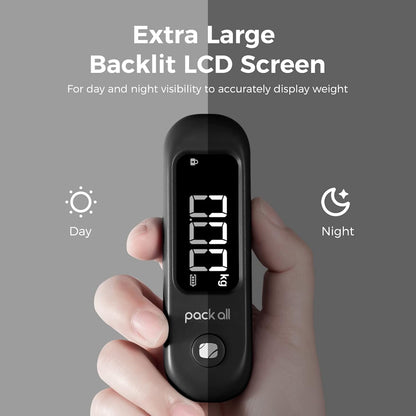 Digital Luggage Scale for Travel, 110Lbs Capacity, 0.1Lb Precision