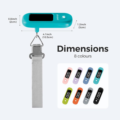 Digital Luggage Scale for Travel, 110Lbs Capacity, 0.1Lb Precision