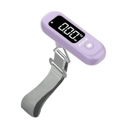 Digital Luggage Scale for Travel, 110Lbs Capacity, 0.1Lb Precision