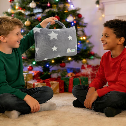 3-in-1 Kids Travel Pillow and Blanket Set - 40x60 Inches