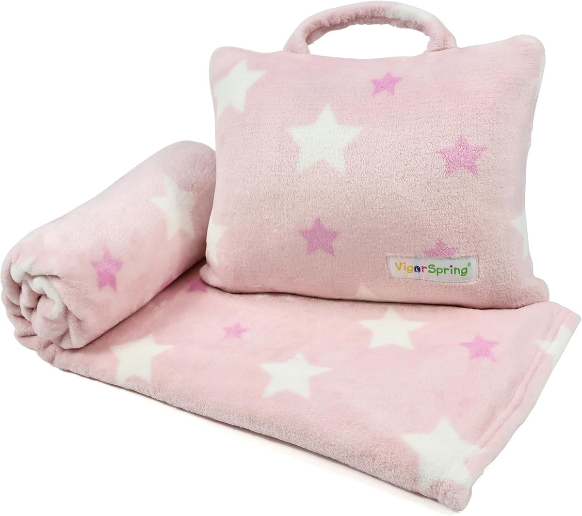 3-in-1 Kids Travel Pillow and Blanket Set - 40x60 Inches