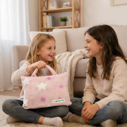 3-in-1 Kids Travel Pillow and Blanket Set - 40x60 Inches