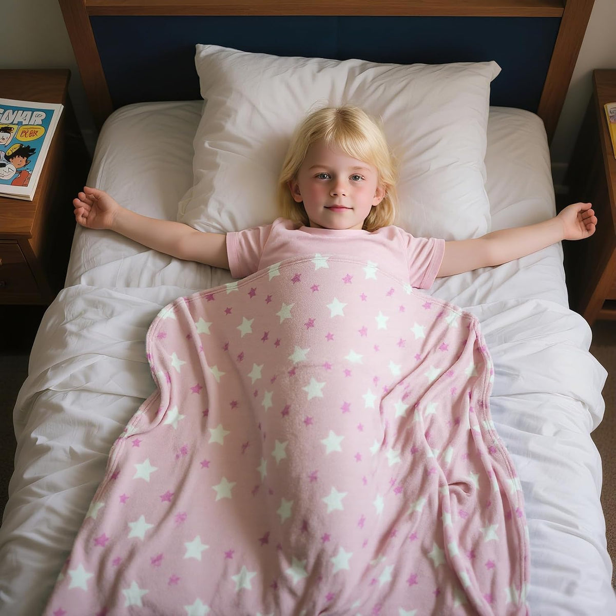3-in-1 Kids Travel Pillow and Blanket Set - 40x60 Inches