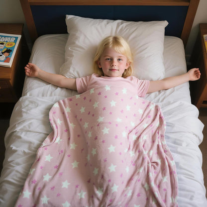 3-in-1 Kids Travel Pillow and Blanket Set - 40x60 Inches