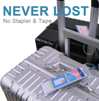 Cruise Luggage Tag Holder for Royal Caribbean & Celebrity 5 Pack, Cruise Ship Essentials 2026 Waterproof, Cruise Must Haves Durable
