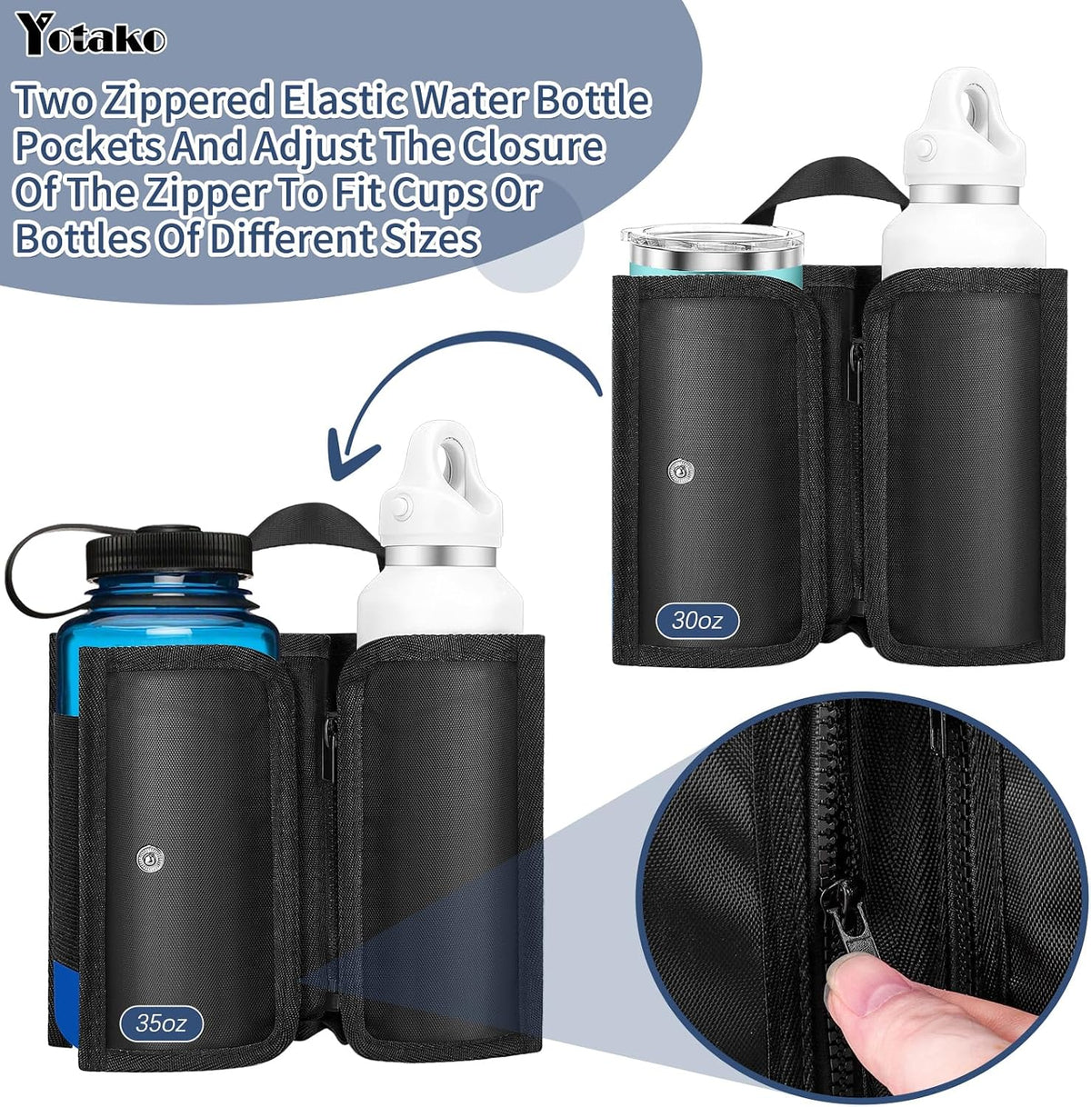 Suitcase Cup Holder, Portable Luggage Cup Holder for Suitcases