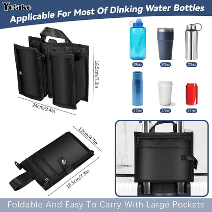 Suitcase Cup Holder, Portable Luggage Cup Holder for Suitcases