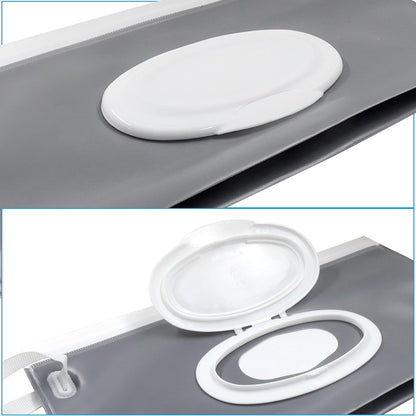2Pcs Wet Wipes Pouches, Translucent