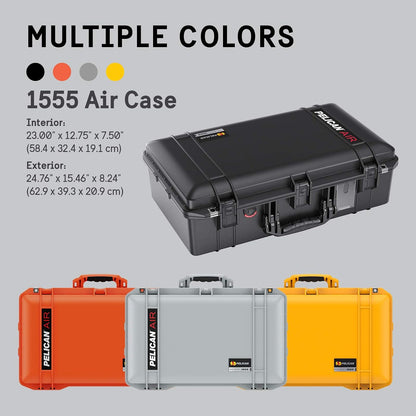Electronic Organizer Travel Case w/Hidden AirTag Compartment -Black