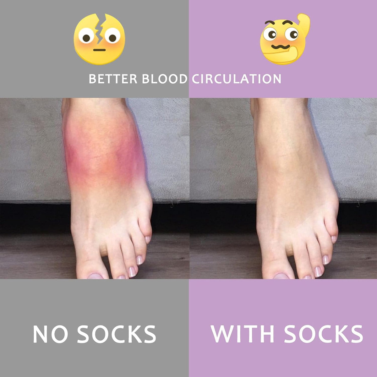 Compression Socks for Women Men 3 Pairs Graduated Compression Support Circulation Socks for Nurses
