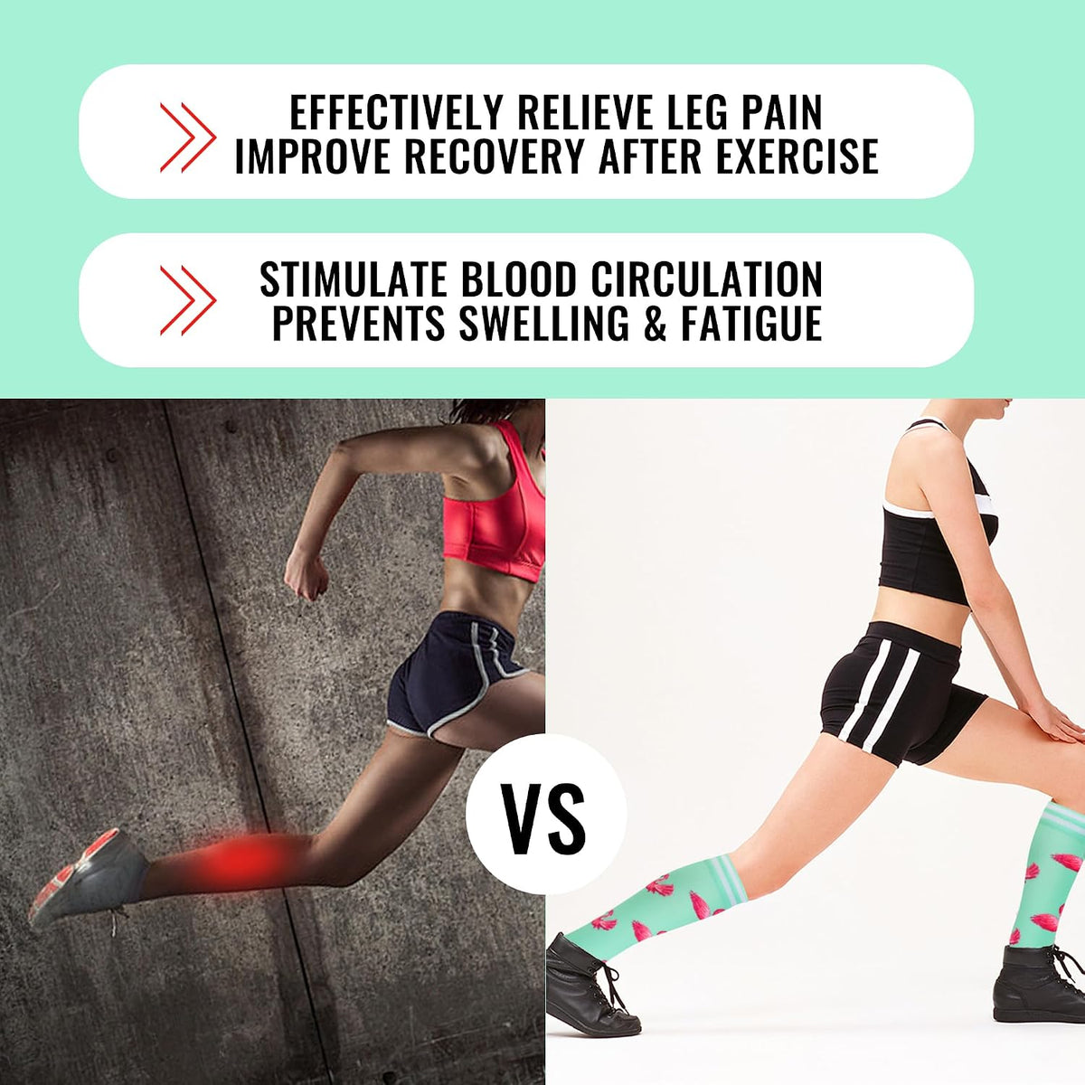 Compression Socks for Women Men 3 Pairs Graduated Compression Support Circulation Socks for Nurses