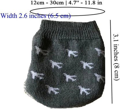 8 Pack Luggage Wheel Cover Socks Full Wrap Fabric Protector Universal Sleeve Case for Suitcase Prevents Floor Bed Dirt When Storing Travel Spinner Carry-on Bag