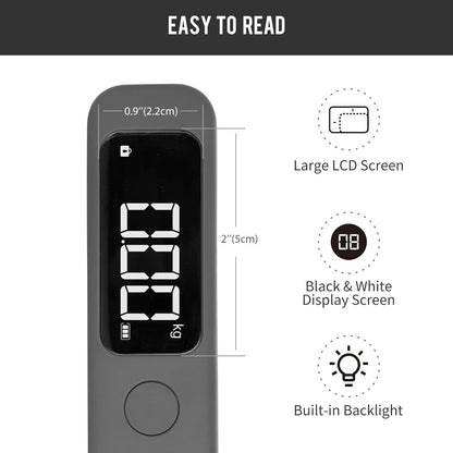 Digital Luggage Scale for Travel, 110Lbs Capacity, 0.1Lb Precision