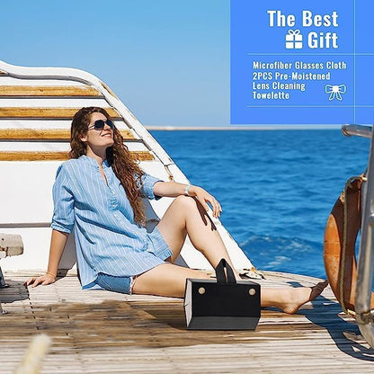Travel Sunglasses Organizer, Sunglasses Travel Case for Multiple Pairs