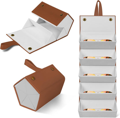 Travel Sunglasses Organizer, Sunglasses Travel Case for Multiple Pairs