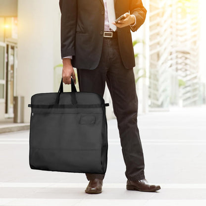 Garment Bags for Travel 54 in Tri-fold Suit Bags, Black