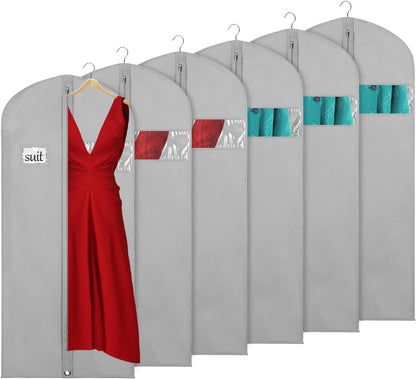 Garment Bags for Travel 54 in Tri-fold Suit Bags, Black