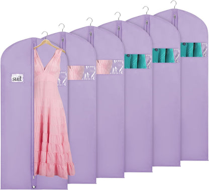 Garment Bags for Travel 54 in Tri-fold Suit Bags, Black