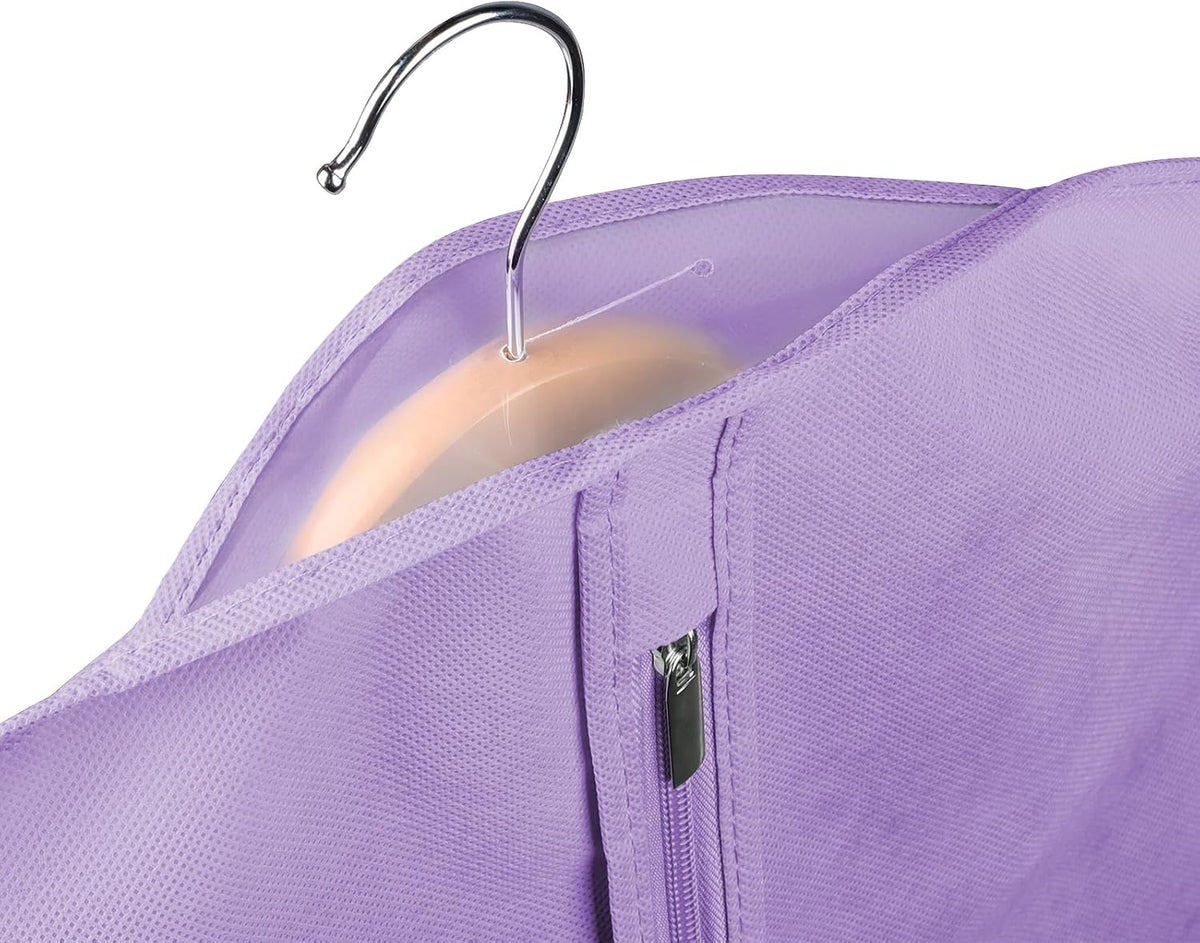 Garment Bags for Travel 54 in Tri-fold Suit Bags, Black