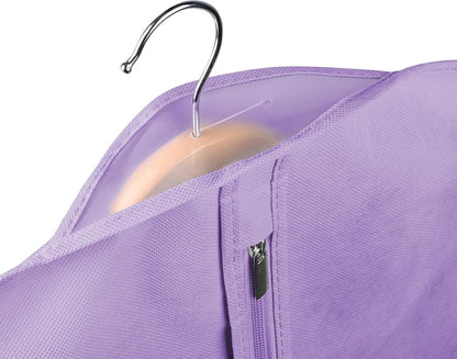 Garment Bags for Travel 54 in Tri-fold Suit Bags, Black