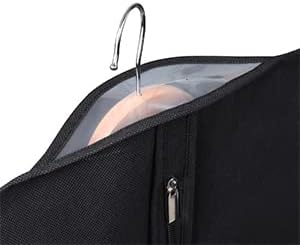 Garment Bags for Travel 54 in Tri-fold Suit Bags, Black