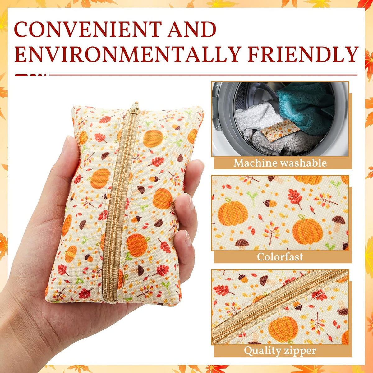 5 Pieces Tissues Purse Pocket Tissue Holder Reusable Travel Pouch Fabric Zipper Enclosed Small Size Flower Pattern Holder for Purse Coins for Christmas, 5.25 x 3 Inches (Floral Style)