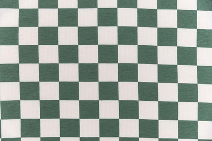Soft Pink Checkered Dual-Sided Travel Blanket with Carrying Bag
