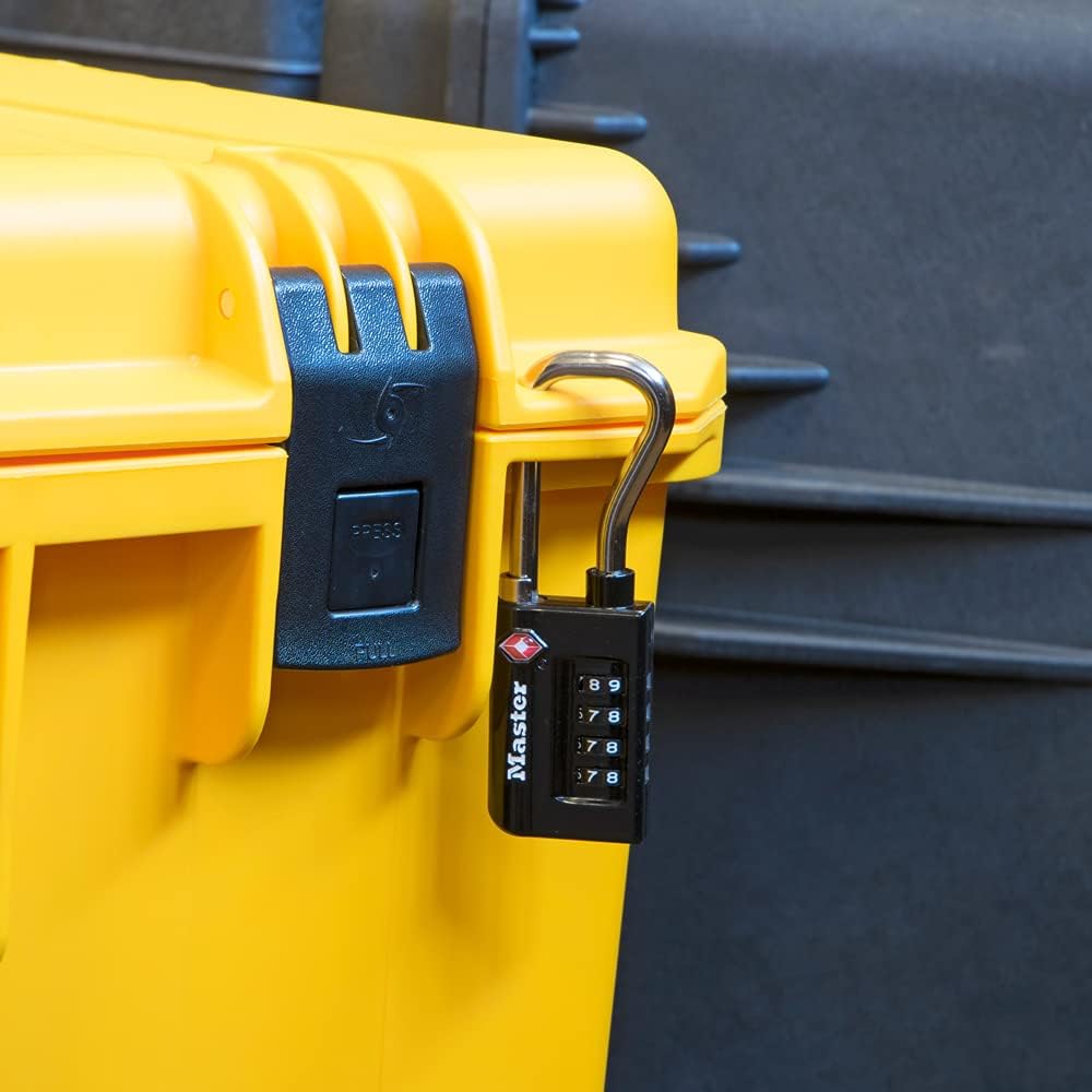 TSA Approved Combination Luggage Lock Black 4696THC
