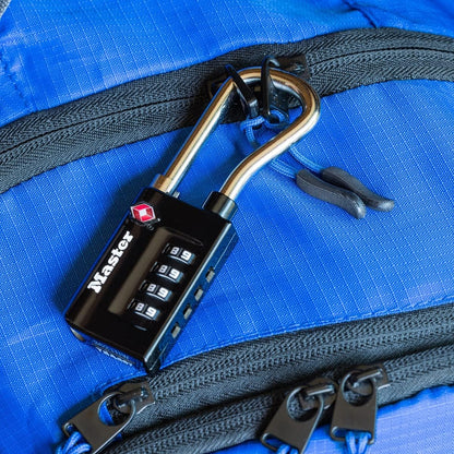 TSA Approved Combination Luggage Lock Black 4696THC