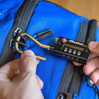 TSA Approved Combination Luggage Lock Black 4696THC