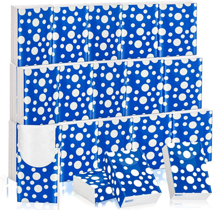 Pocket Tissues Travel Packs 250 Sheets Travel Size Tissue Packs 3 Ply Unscented Small Mini Individual Portable Tissue Pack with Unique Embossing for Purse Holiday Travel Party