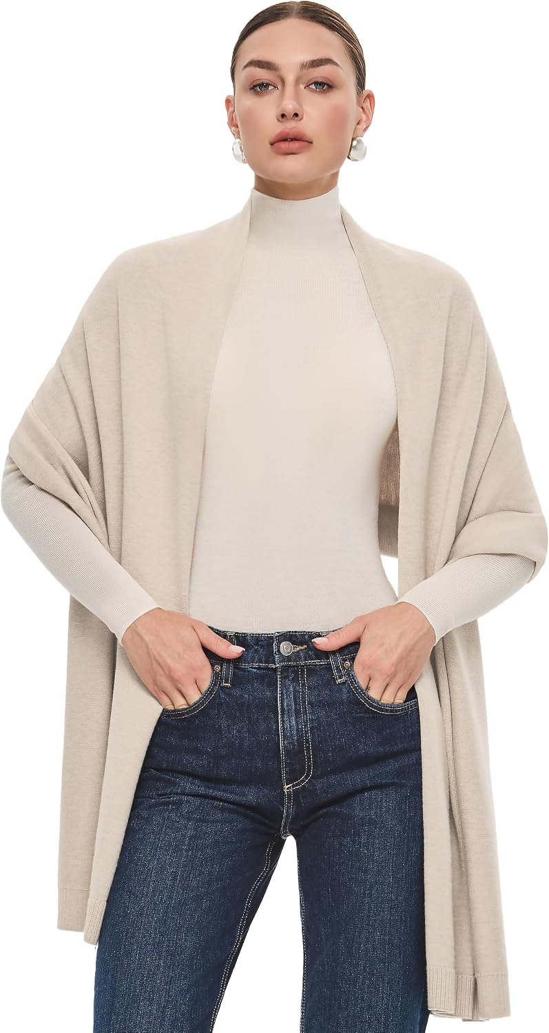 Women's Pashmina Shawl Wrap Large Wedding Bridal Evening Winter Scarf