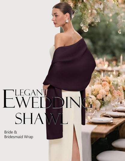 Women's Pashmina Shawl Wrap Large Wedding Bridal Evening Winter Scarf