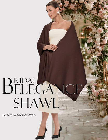 Women's Pashmina Shawl Wrap Large Wedding Bridal Evening Winter Scarf