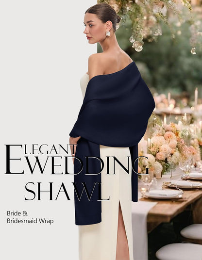 Women's Pashmina Shawl Wrap Large Wedding Bridal Evening Winter Scarf