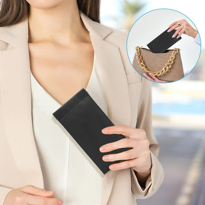 Sunglass Case, 2 Pcs Soft Eyeglass Cases for Women Glasses Pouch