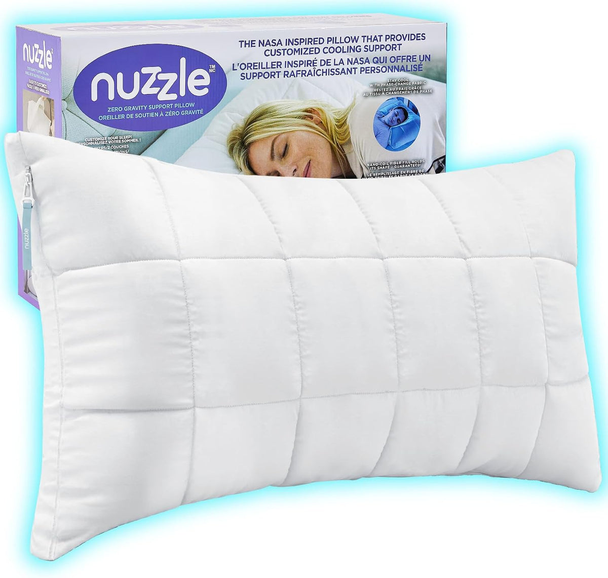 Standard Adjustable Neck Pillow,Soft Luxury Hotel Feel
