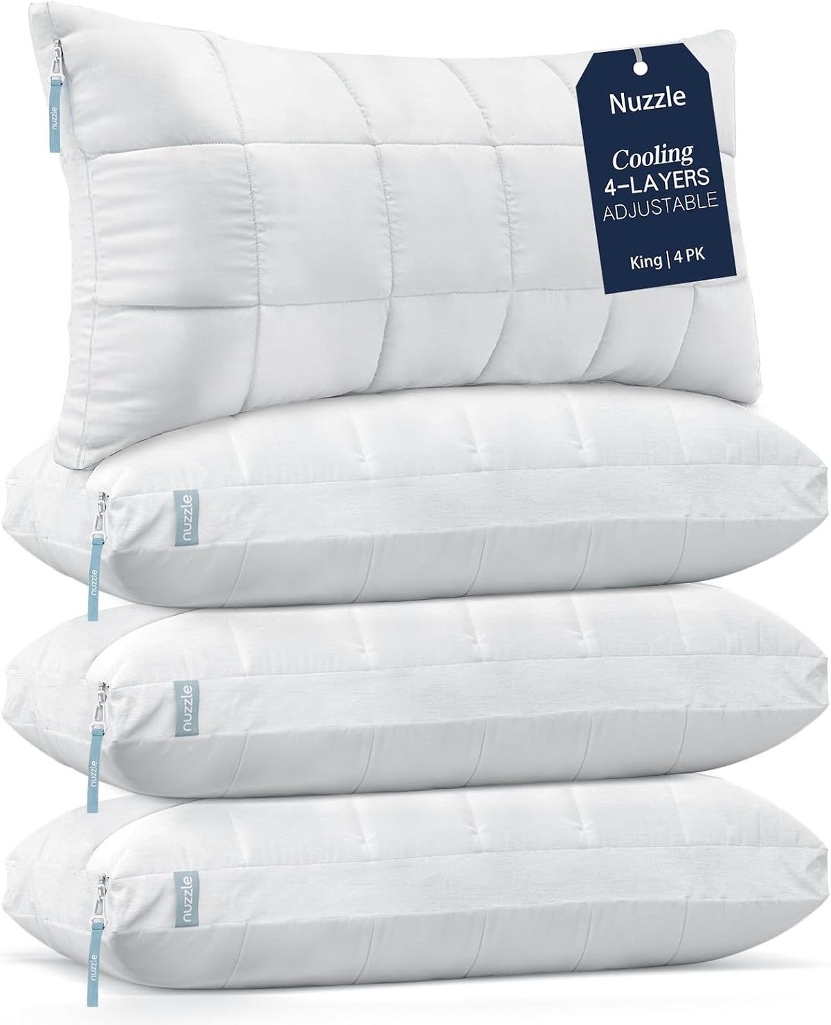 Standard Adjustable Neck Pillow,Soft Luxury Hotel Feel