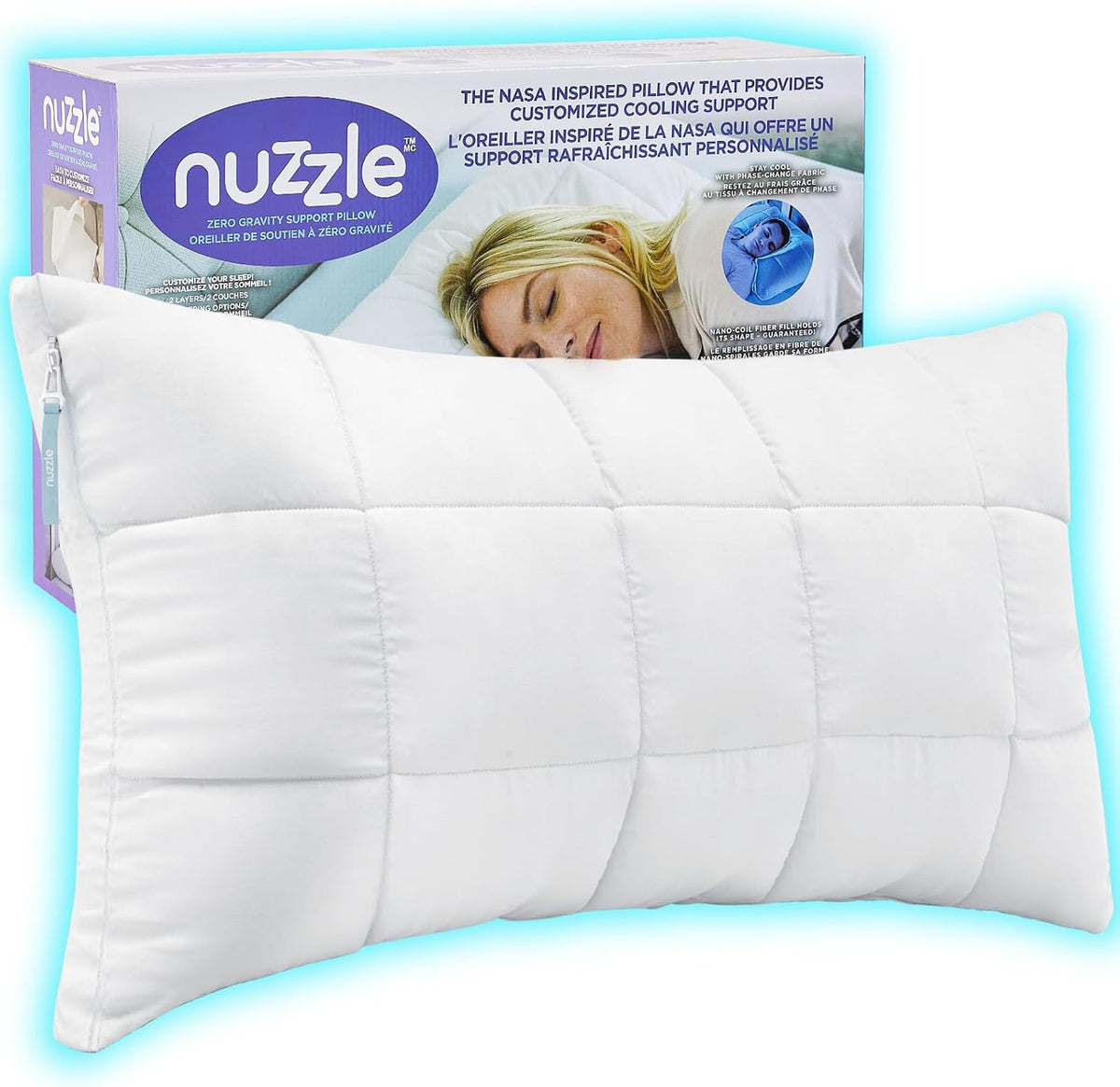 Standard Adjustable Neck Pillow,Soft Luxury Hotel Feel