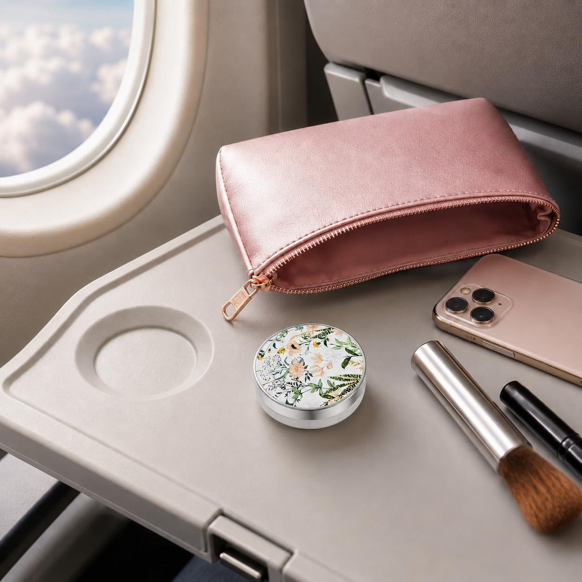Contact Lens Case, Travel Contact Lens Cases Cute Contact Case and Solution Perfect for Daily Travel Outdoor