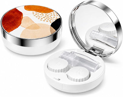 Contact Lens Case, Travel Contact Lens Cases Cute Contact Case and Solution Perfect for Daily Travel Outdoor