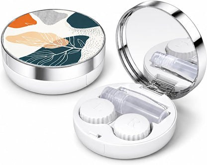 Contact Lens Case, Travel Contact Lens Cases Cute Contact Case and Solution Perfect for Daily Travel Outdoor