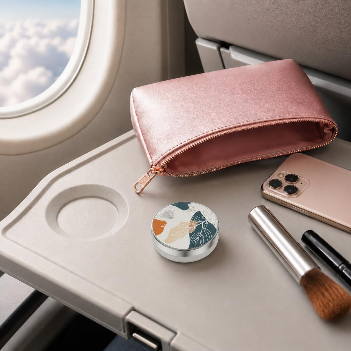 Contact Lens Case, Travel Contact Lens Cases Cute Contact Case and Solution Perfect for Daily Travel Outdoor