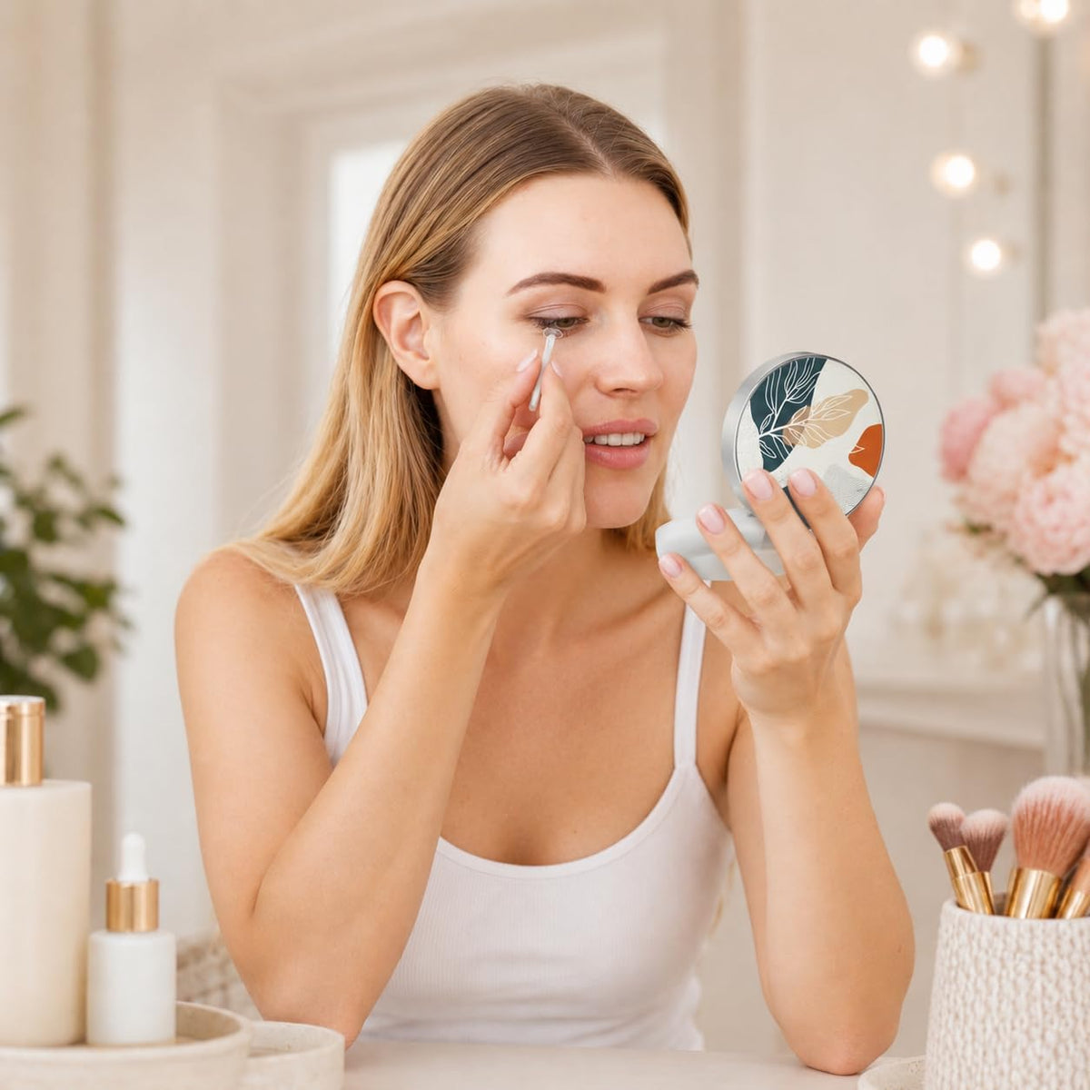 Contact Lens Case, Travel Contact Lens Cases Cute Contact Case and Solution Perfect for Daily Travel Outdoor