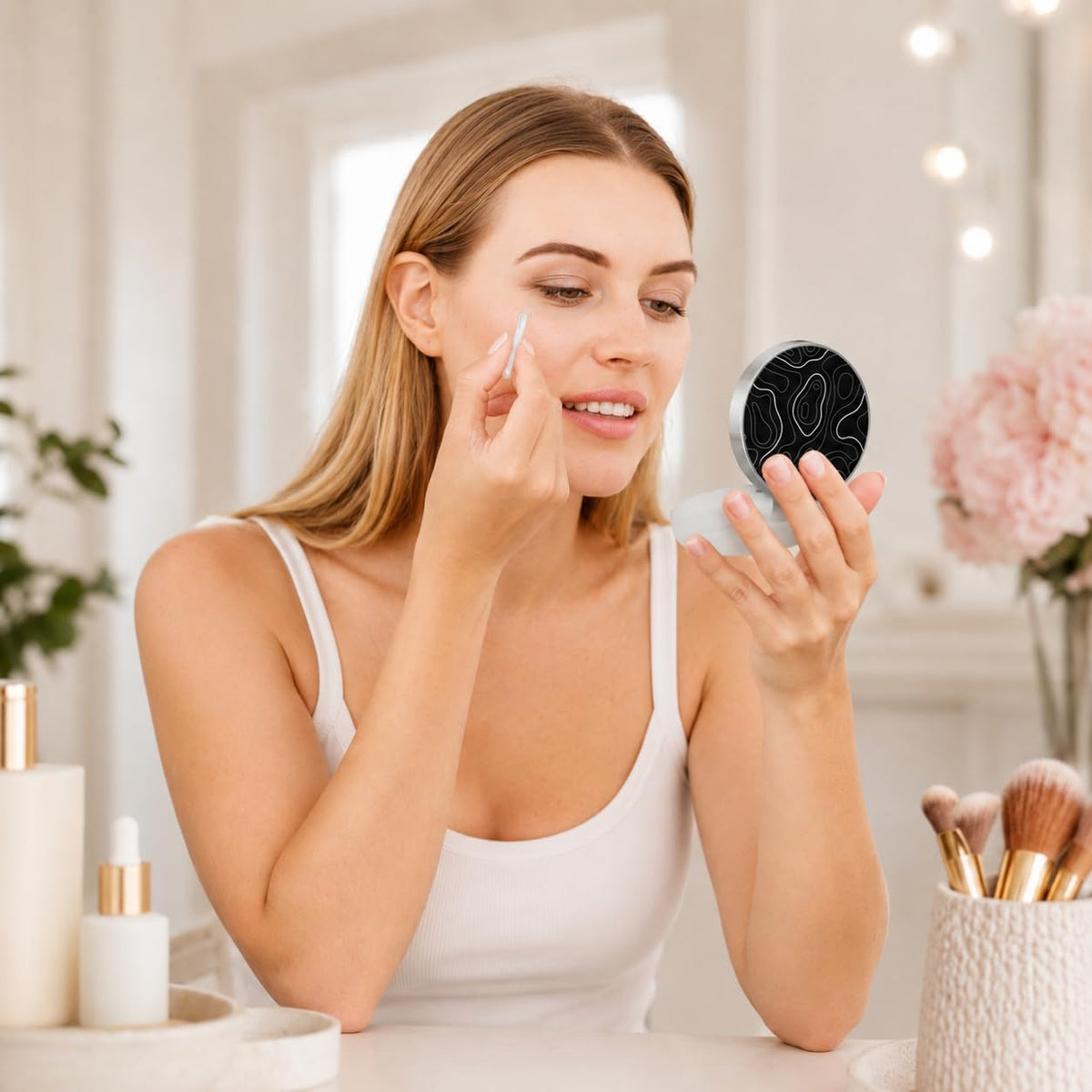 Contact Lens Case, Travel Contact Lens Cases Cute Contact Case and Solution Perfect for Daily Travel Outdoor