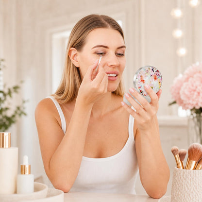 Contact Lens Case, Travel Contact Lens Cases Cute Contact Case and Solution Perfect for Daily Travel Outdoor