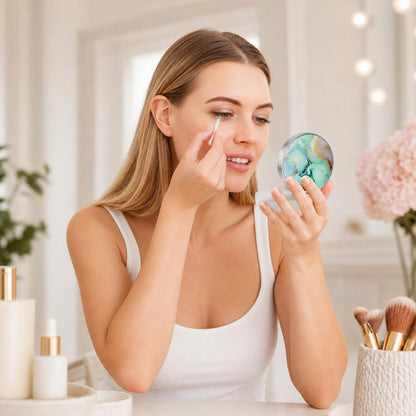 Contact Lens Case, Travel Contact Lens Cases Cute Contact Case and Solution Perfect for Daily Travel Outdoor