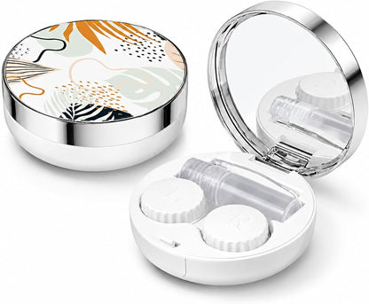 Contact Lens Case, Travel Contact Lens Cases Cute Contact Case and Solution Perfect for Daily Travel Outdoor