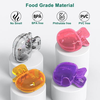 Toothbrush Head Cover Cap: Toothbrush Protector Brush Pod Case Protective Plastic Clip Bathroom Cool Stuff for Household Travel
