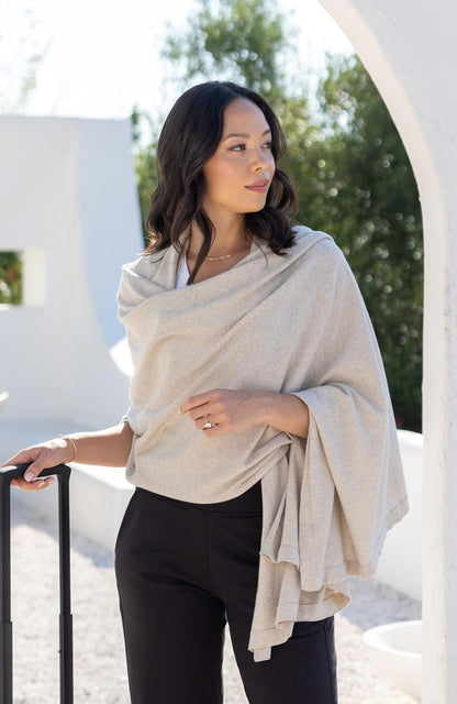zestt Dreamsoft Travel Scarf, Wrap and Shawl for Women, Organic Cotton